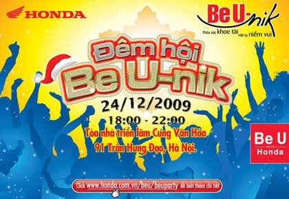  đêm hội be u-nik của honda 