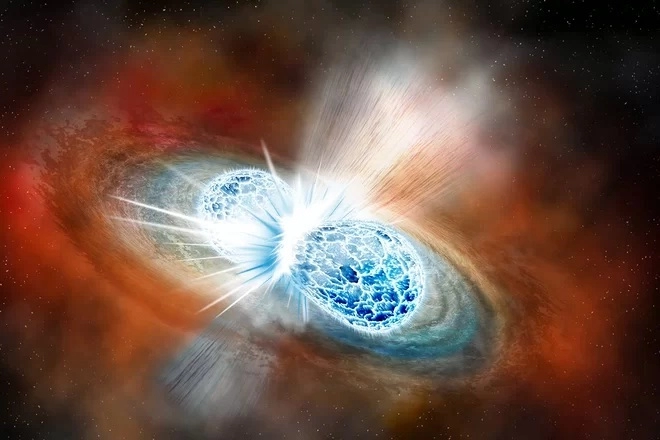 Điều gì xảy ra khi hai ngôi sao neutron sát nhập nhau