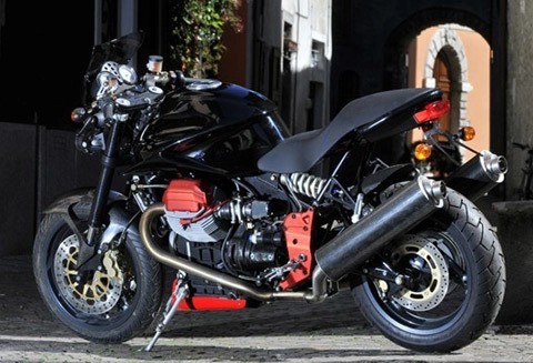  độ moto guzzi v11 theo phong cách streetfighter 