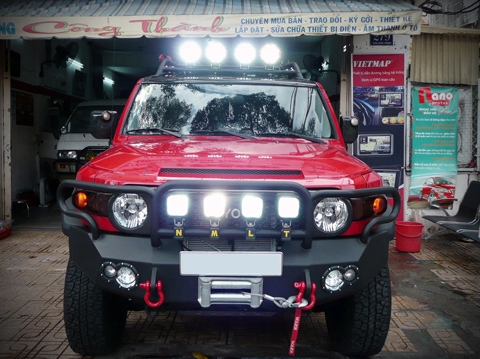  độ toyota fj cruiser off-road ở sài gòn 