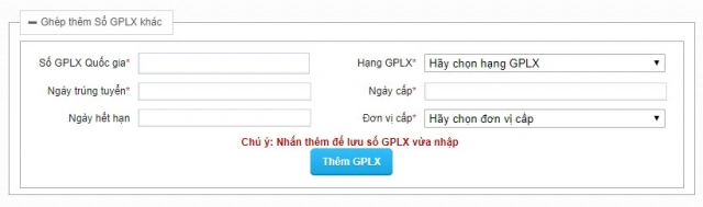 Đổi bằng lái online tại nhà với thời gian chưa tới 5 phút