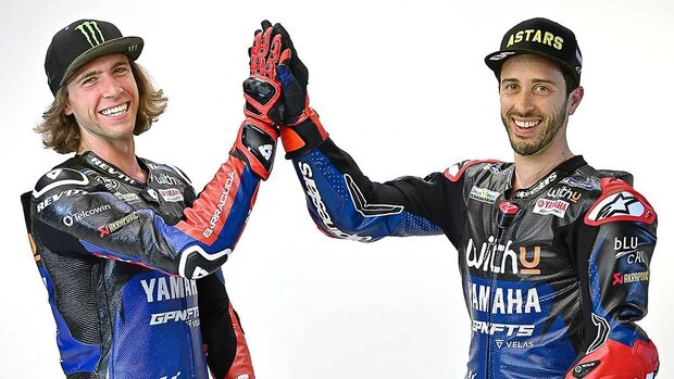 Đội đua withu rnf yamaha ra mắt mùa giải motogp 2022 cùng sự trở lại của dovizioso