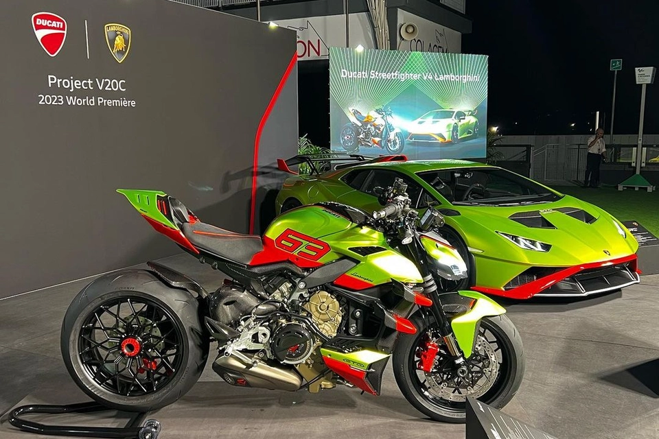 Ducati streetfighter v4 lamborghini lấy cảm hứng từ lamborghini huracan sto