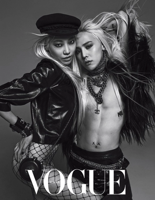 G-dragon giả gái uốn éo trên vogue