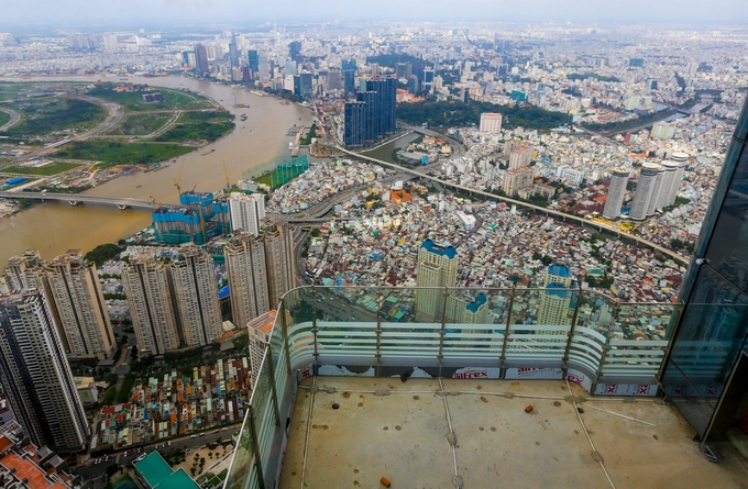 Góc nhìn sài gòn từ đỉnh tòa nhà cao nhất việt nam