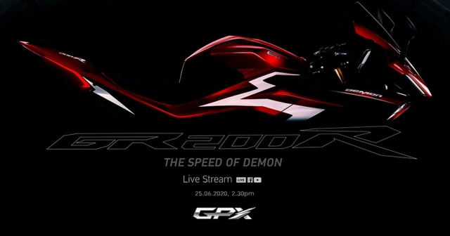 Gpx demon gr200r mới được phát hành chính thức vào ngày hôm nay