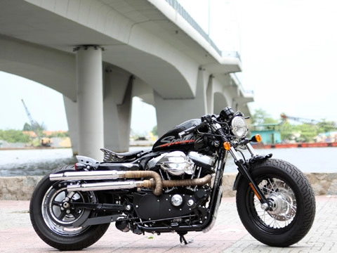  harley davidson 48 phong cách bobber tại việt nam 