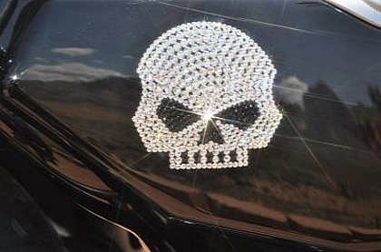  harley davidson gắn pha lê swarovski 