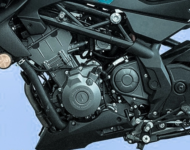Harley-davidson hd350 sẽ dùng chung động cơ với benelli 350s
