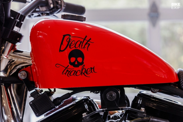 Harley-davidson sportster độ ấn tượng với biệt danh death tracker