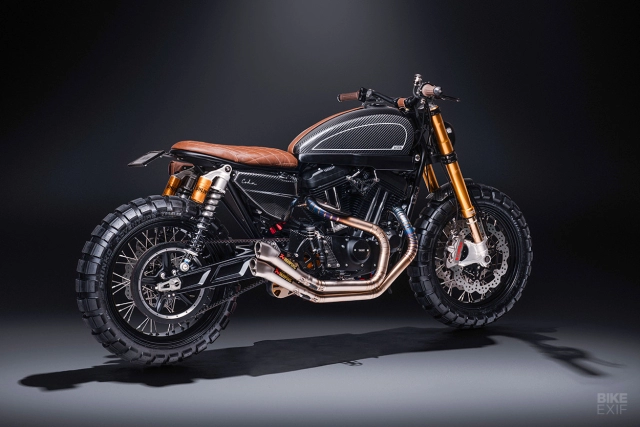 Harley-davidson sportster độ đặc biệt đến từ cohn racers