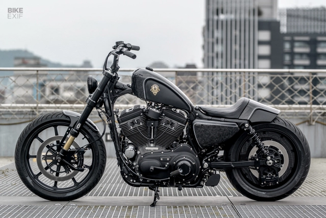 Harley-davidson sportster độ lôi cuốn đến từ rough crafts