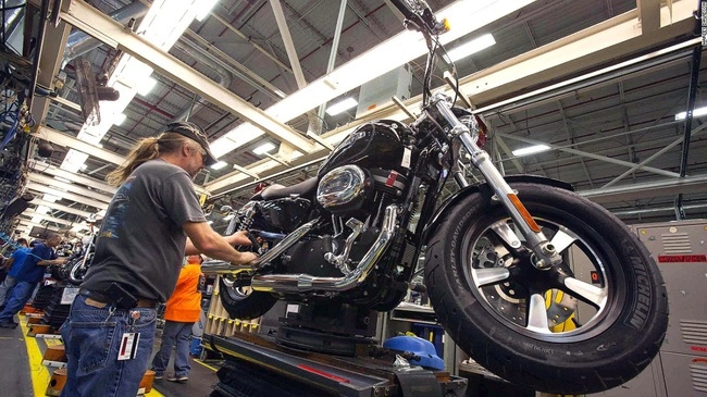 Harley-davidson thông báo ngừng nhà máy ở mỹ vì 1 nhân viên đã bị nhiễm covid-19
