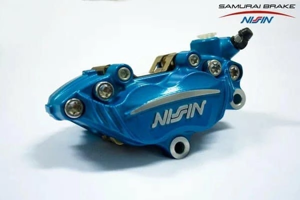 Heo dầu nissin samurai brake trình làng phiên bản 4 pis đầy cơ bắp