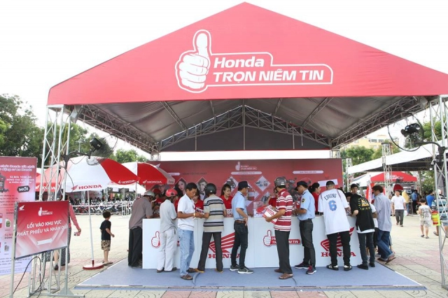 Hơn 400000 khách hàng đồng hành cùng sư kiên honda - trọn niềm tin 2018