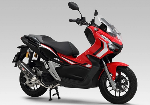 Honda adv 150 lộ diện phiên bản ống xả yoshimura tăng mã lực