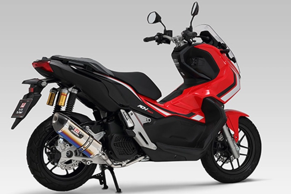 Honda adv 150 lộ diện phiên bản ống xả yoshimura tăng mã lực