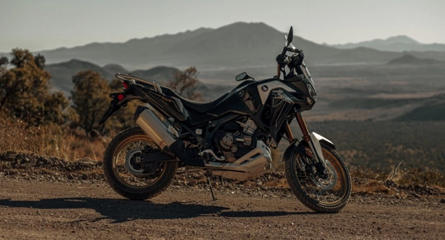 Honda africa twin được giới thiệu bộ phụ kiện 100 off-road