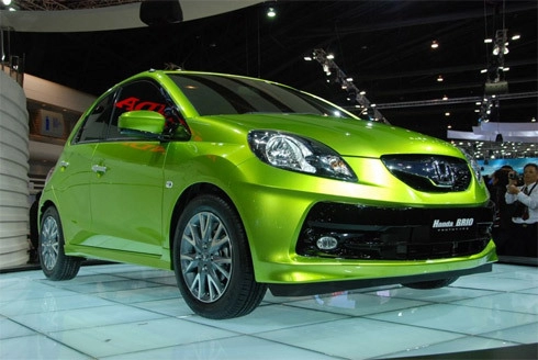  honda brio ra mắt tại thái lan 