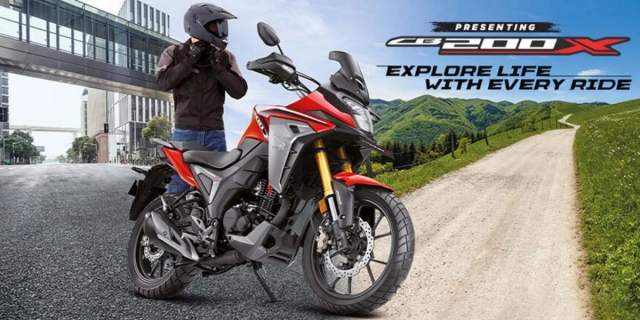 Honda cb200x xứng đáng là phiên bản thu gọn của africa twin với giá bán phải chăng