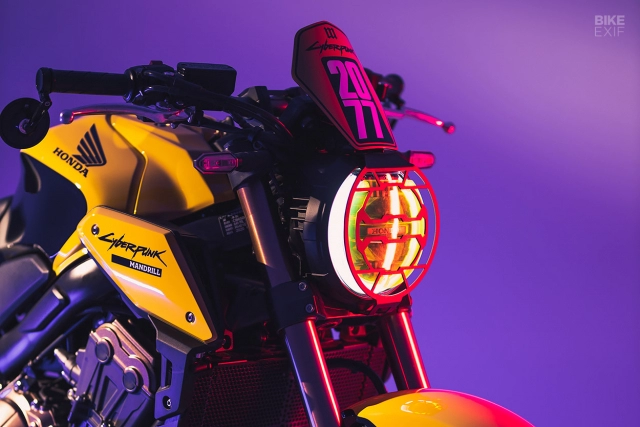 Honda cb650r độ - lấy cảm hứng từ trò chơi điện tử cyberpunk 2077