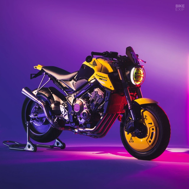 Honda cb650r độ - lấy cảm hứng từ trò chơi điện tử cyberpunk 2077