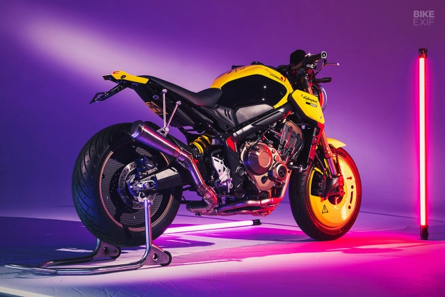 Honda cb650r độ - lấy cảm hứng từ trò chơi điện tử cyberpunk 2077