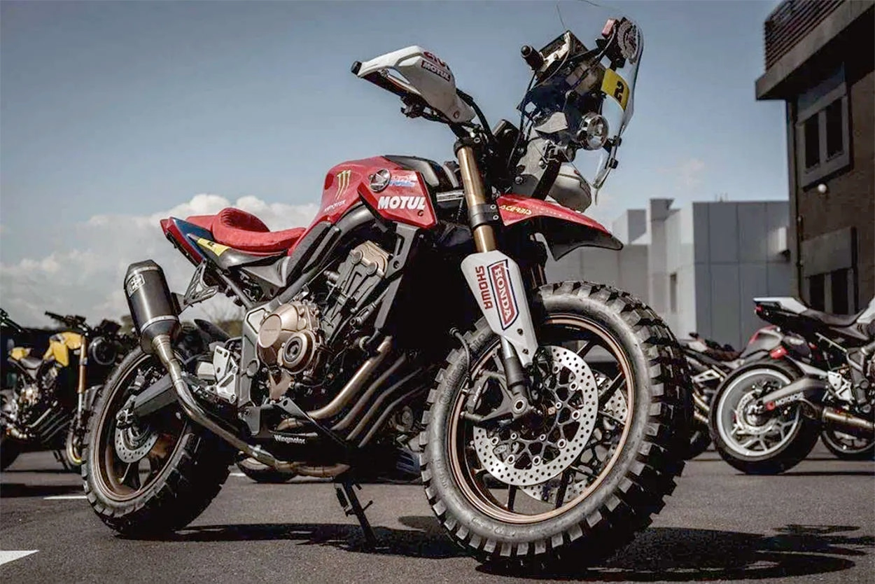 Honda cb650r độ phong cách scrambler độc đáo