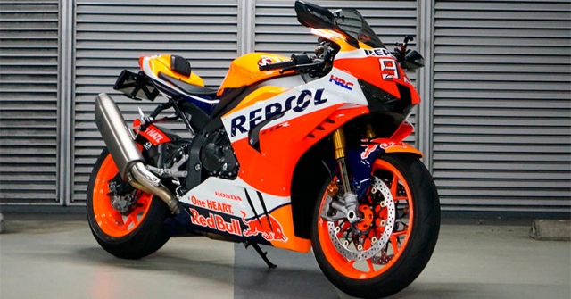 Honda cbr1000 rr-r sp 2020 độ phong cách marc marquez replica