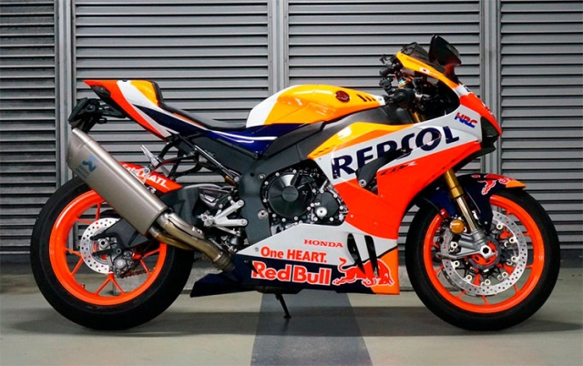 Honda cbr1000 rr-r sp 2020 độ phong cách marc marquez replica