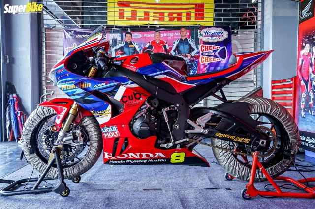 Honda cbr1000rr-r độ theo phong cách đường đua