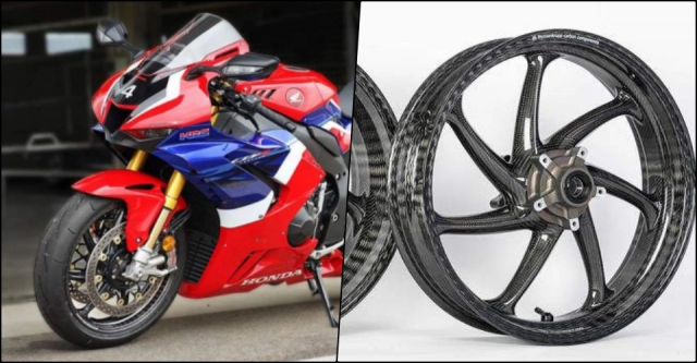 Honda cbr1000rr-r lên một tầm cao mới với mâm carbon của thyssenkrupp