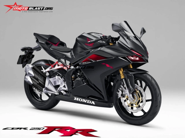 Honda cbr250rr hoàn toàn mới sẽ chính thức ra mắt tại indonesia vào ngày 2507