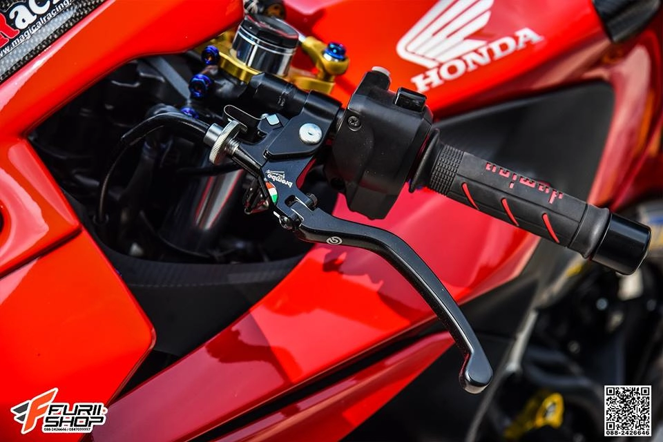 Honda cbr650f đầy cảm hứng bên bộ cánh colour full red
