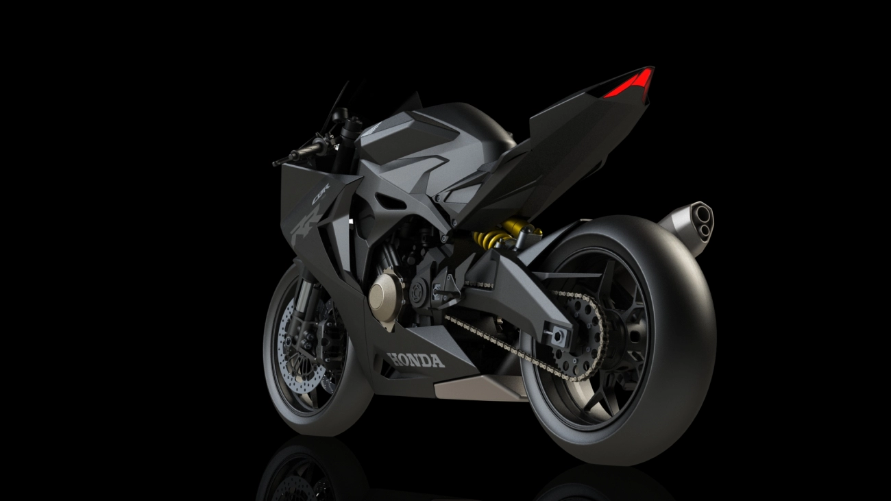 Honda cbr750rr concept lộ diện hình ảnh thiết kế