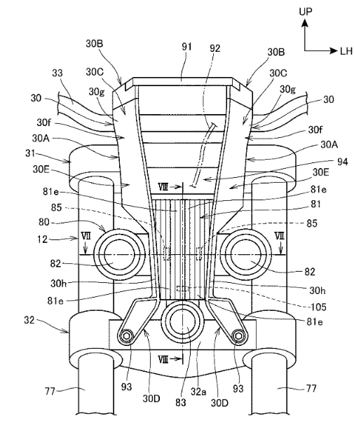 Honda đăng ký bằng sáng chế đồng hồ điều chỉnh góc nghiêng cho honda cb1000r mới