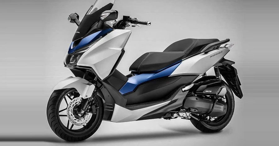 Honda forza mới được nâng cấp lên 350cc cùng hệ thống vtec