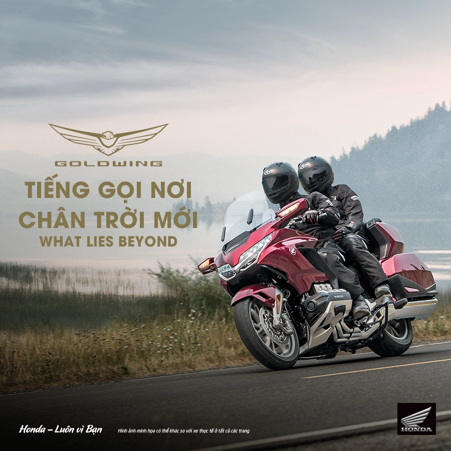 Honda gold wing 2020 ra mắt thị trường việt