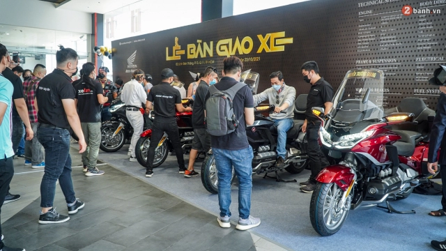 Honda hoàng việt bàn giao 8 chiếc gold wing 2021 trị giá gần 10 tỷ đồng