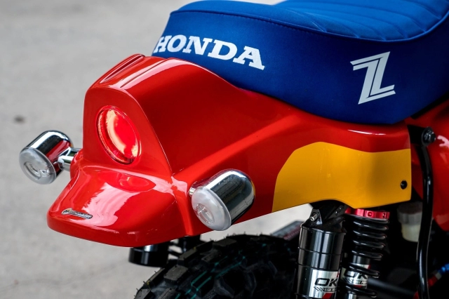 Honda monkey 125 thay hình đổi dạng với ngoại hình dị biệt và phá cách