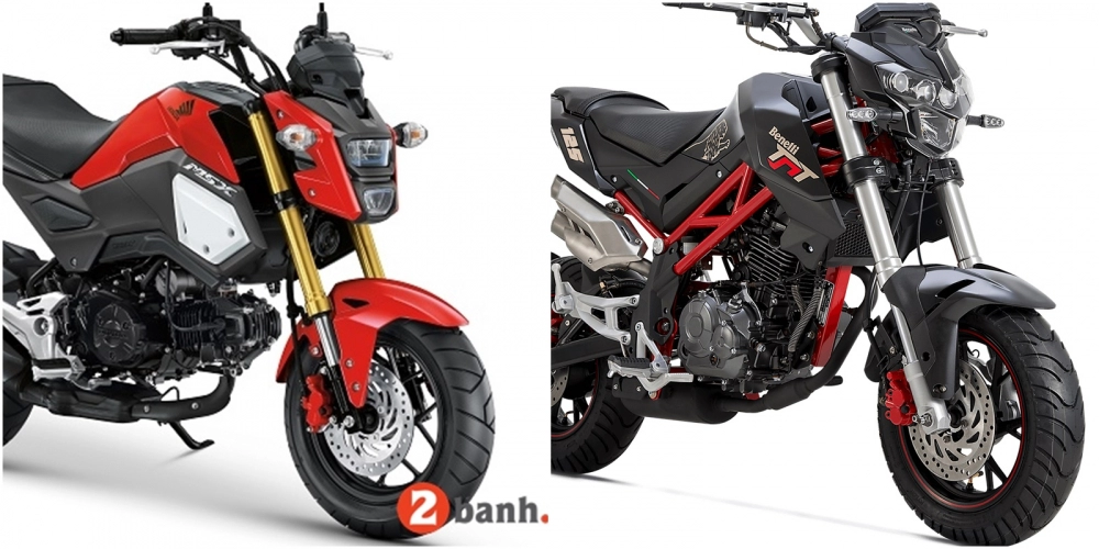 Honda msx và benelli tnt 125 chiếc xe nào là chiếc mini bike bạn thích