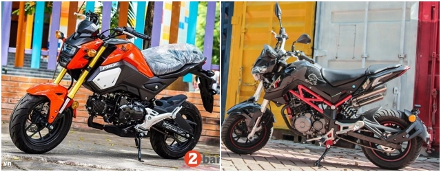 Honda msx và benelli tnt 125 chiếc xe nào là chiếc mini bike bạn thích