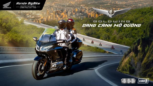 Honda ra mắt gold wing 2021 - dang cánh mở đường trên khắp cung đường việt