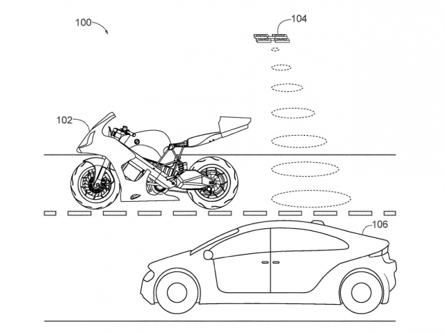 Honda ra mắt thiết kế máy bay không người lái gắn trên xe 2 bánh