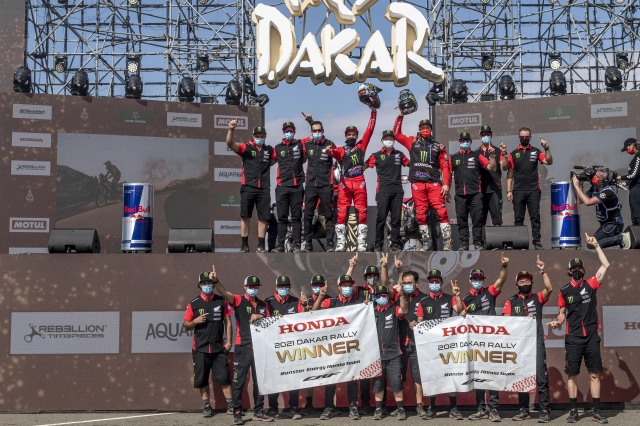 Honda racing và những chiến thắng vang dội trong năm 2021