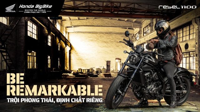 Honda rebel 1100 chính thức ra mắt thị trường việt nam