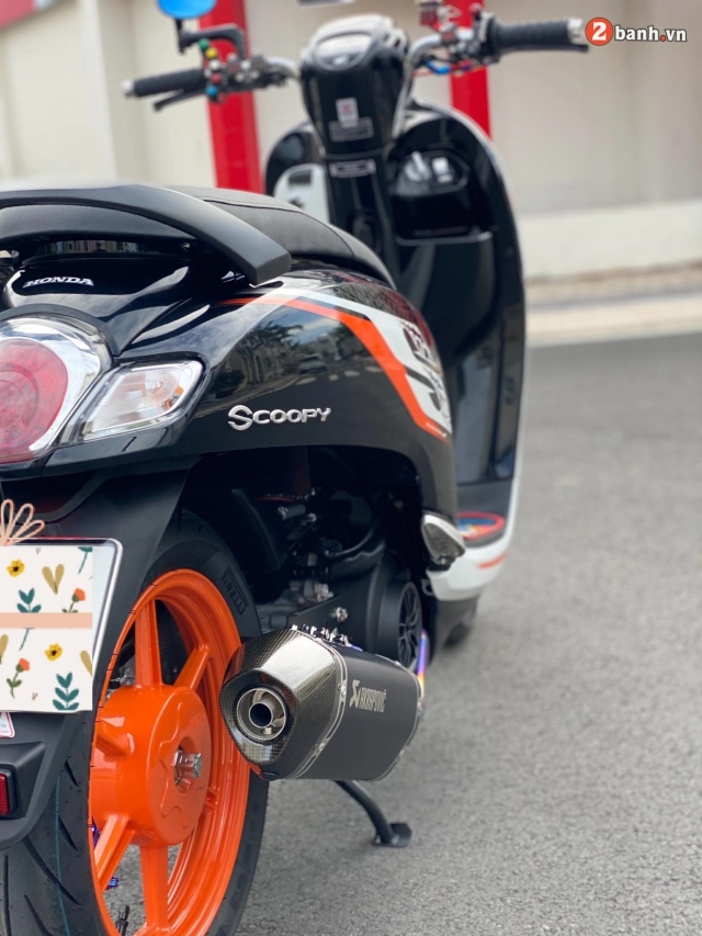 Honda scoopy độ cực khủng sở hữu nhiều đồ chơi ác chiến