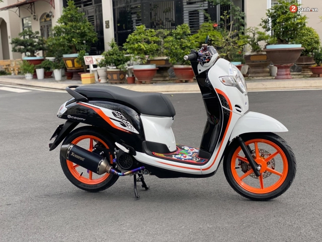 Honda scoopy độ cực khủng sở hữu nhiều đồ chơi ác chiến