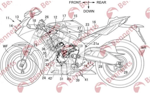 Honda tiết lộ dự án superbike trang bị động cơ v6 của xe đua công thức 1