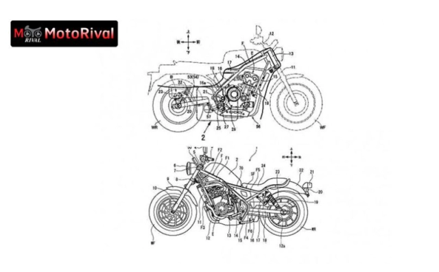 Honda tiết lộ dự án thay thế cb1100ex mới dựa trên động cơ rebel 1100